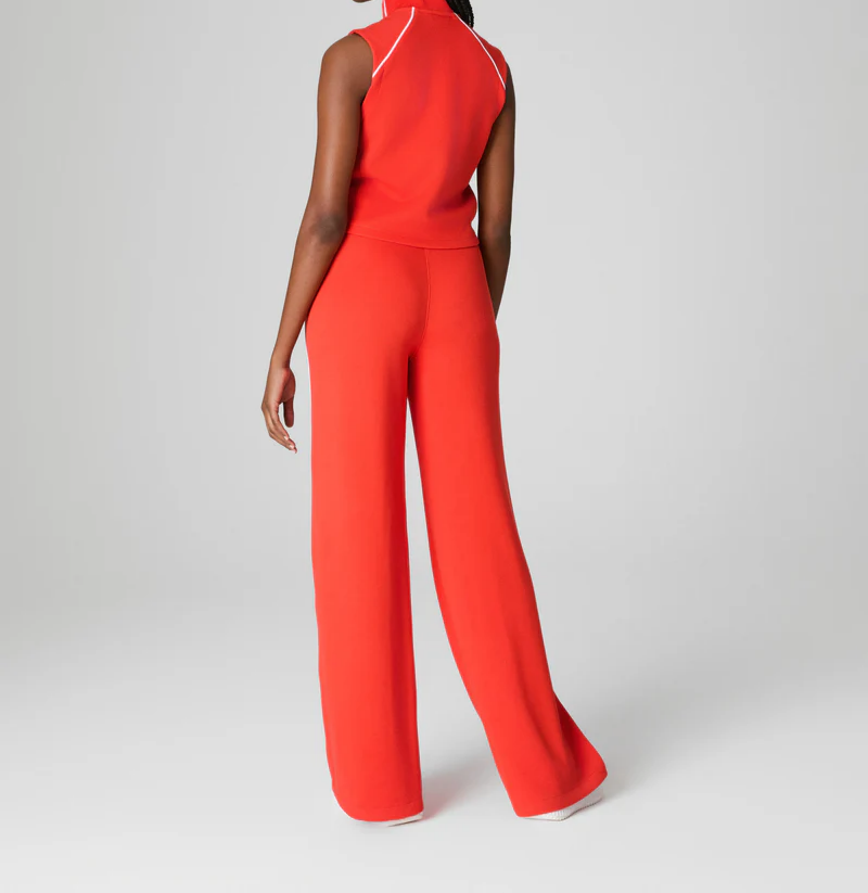 Sleeveless Mockneck Jumpsuit