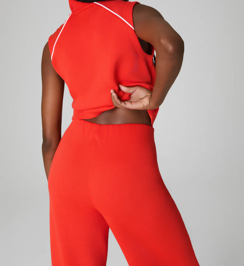 Sleeveless Mockneck Jumpsuit