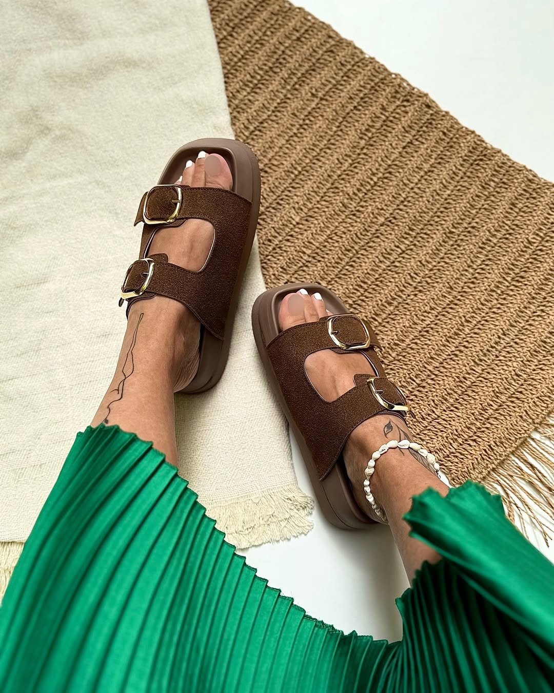 Birkenstock platform slippers