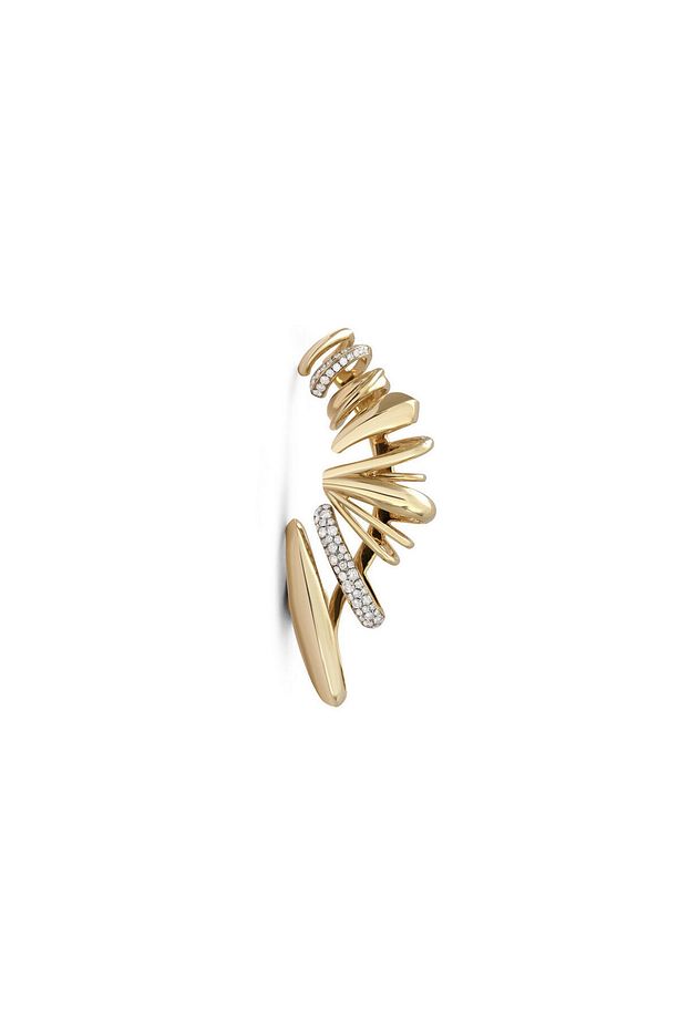 Multi-layer metal ear cuff