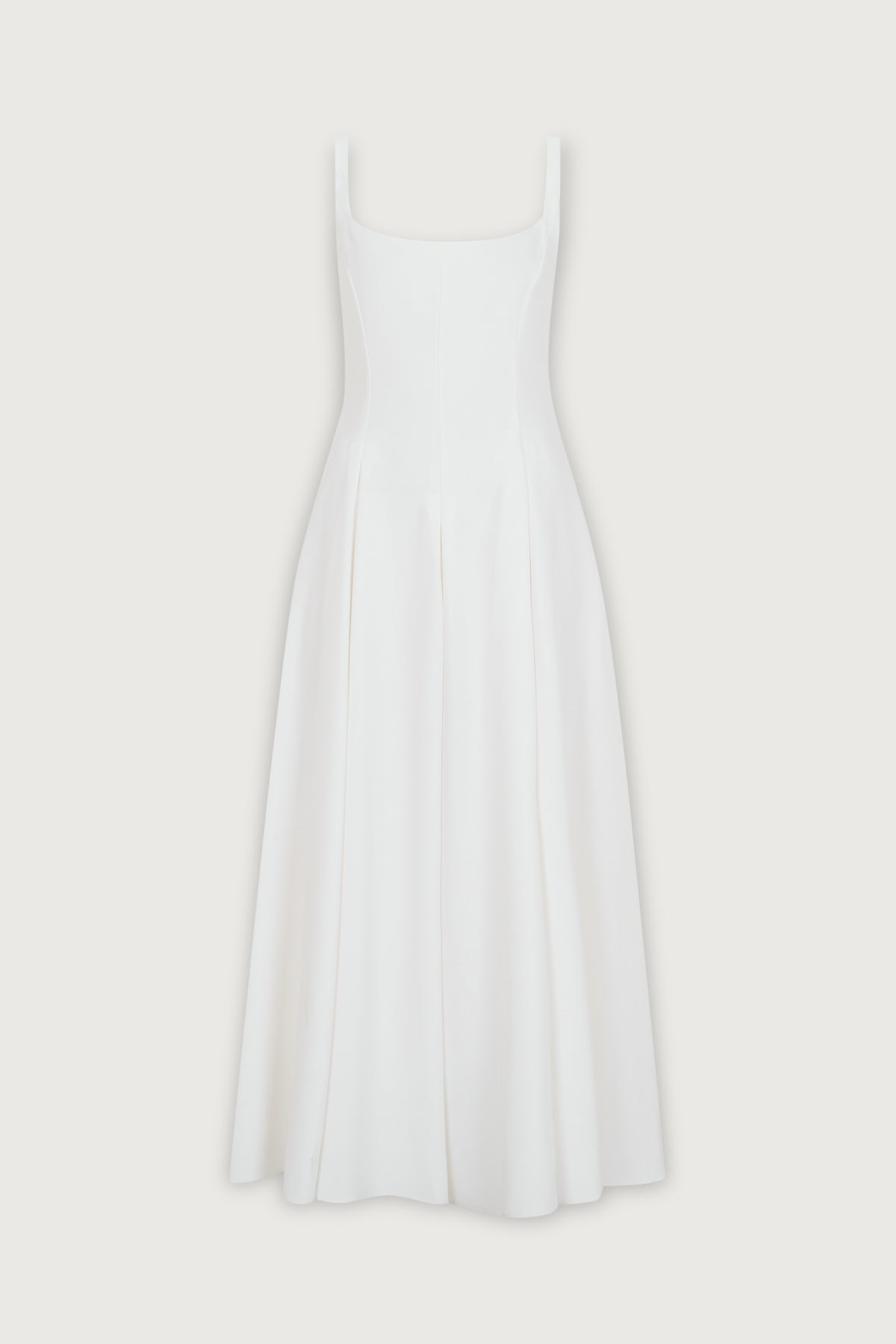 French suspender waist dress