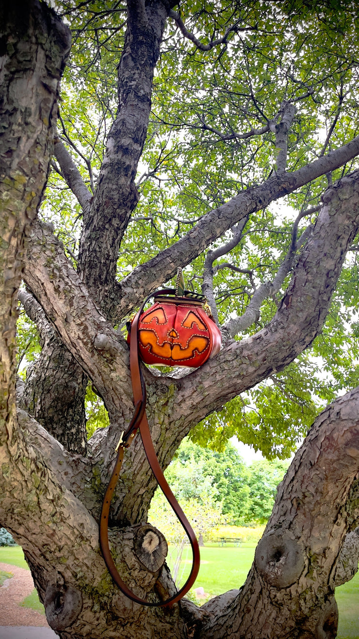 Halloween pumpkin crossbody bag
