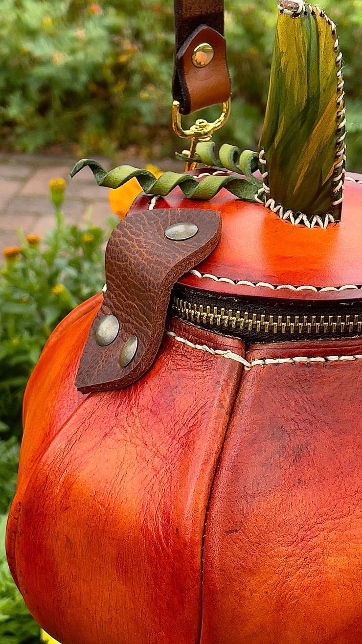 Halloween pumpkin crossbody bag