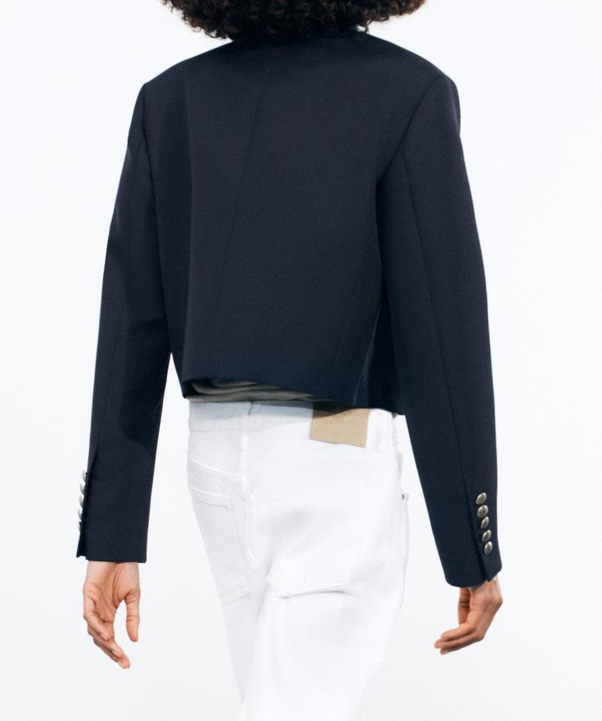 Wool drawstring jacket