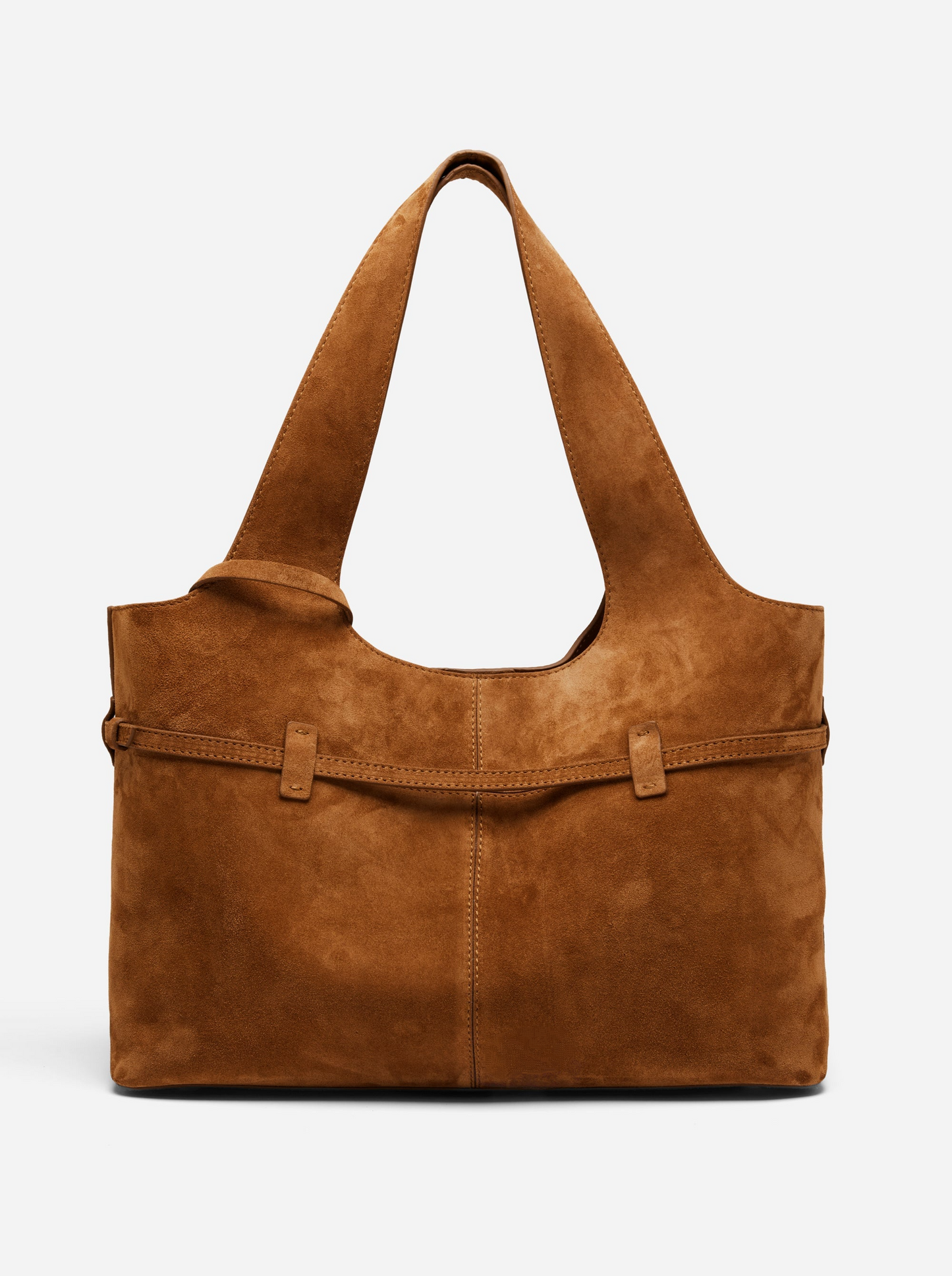 Suede handbag large capacity tote bag