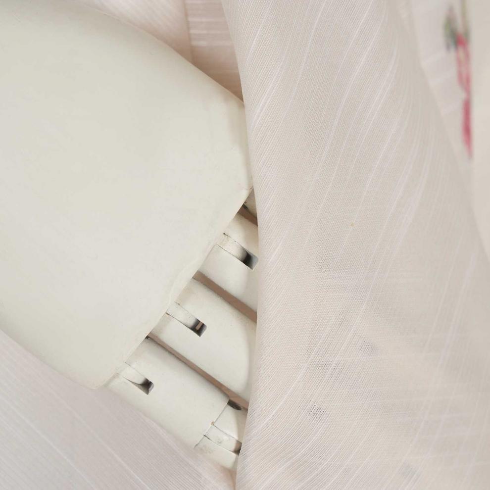 Stand collar pattern button design long dress