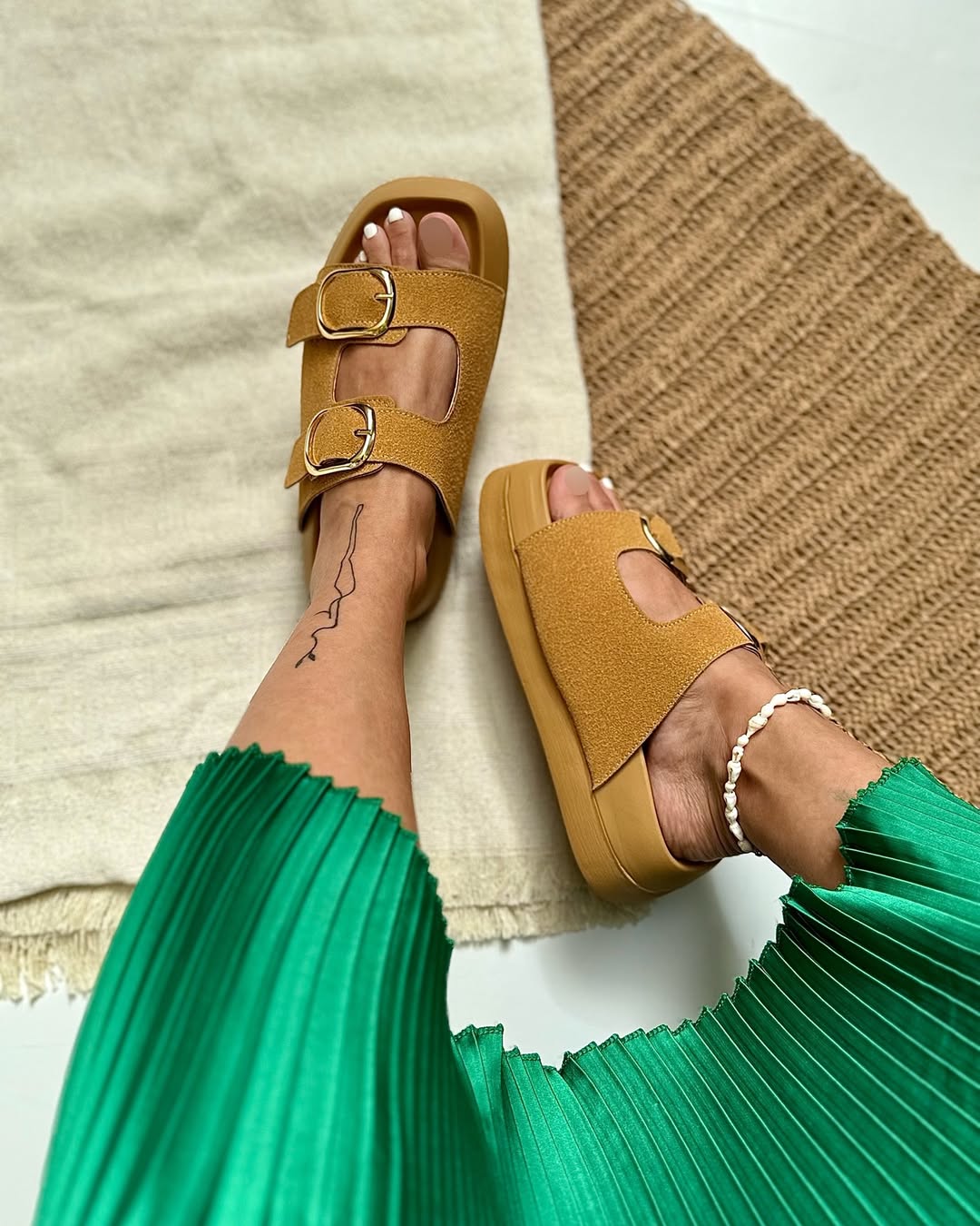 Birkenstock platform slippers