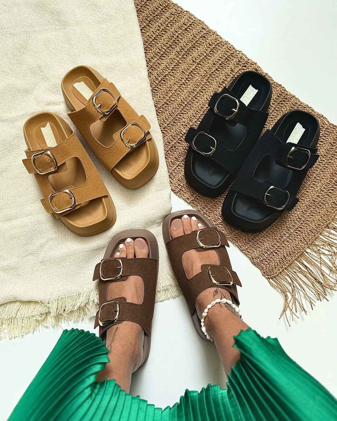 Birkenstock platform slippers