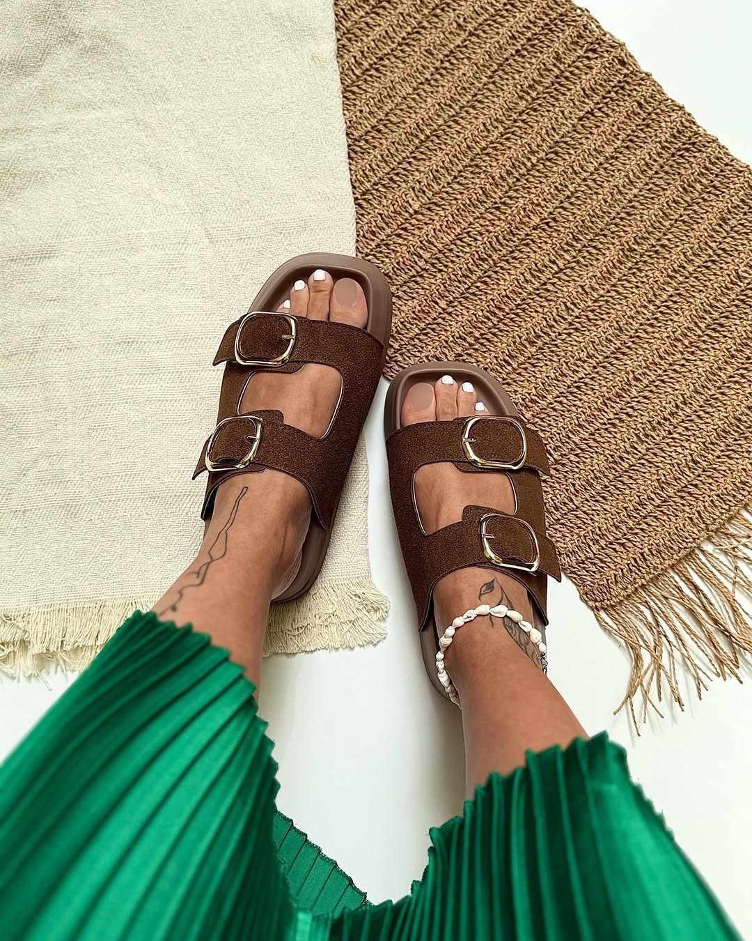Birkenstock platform slippers