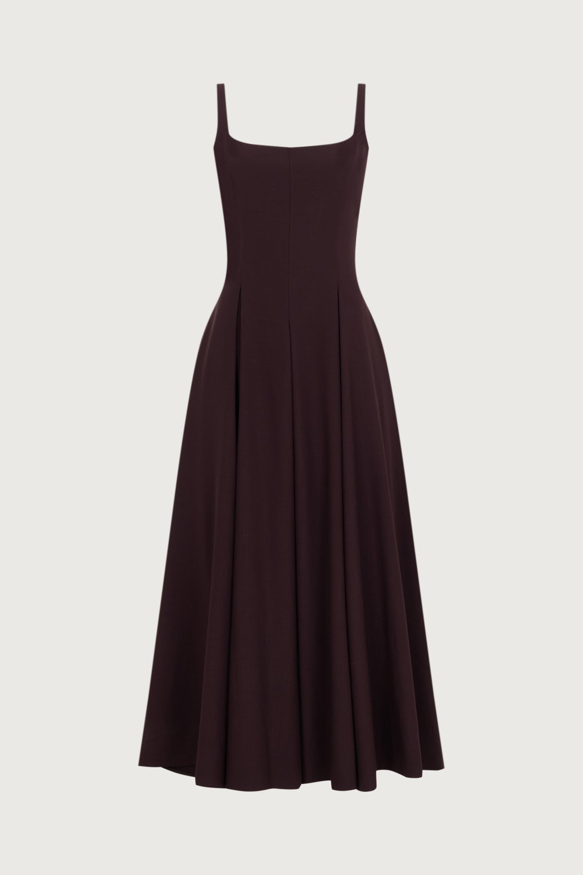French suspender waist dress