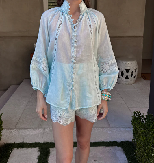 Elegant Ladies Hollow Summer Suit