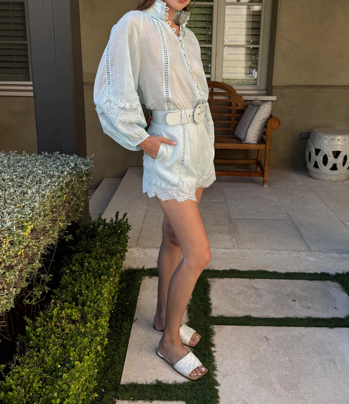 Elegant Ladies Hollow Summer Suit