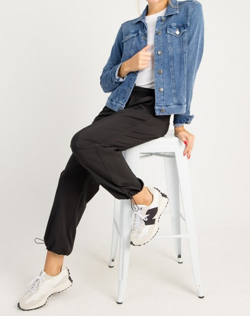 Soft Stretch Denim Jacket
