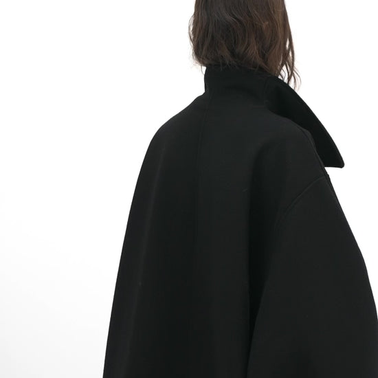 Premium cashmere simple silhouette coat