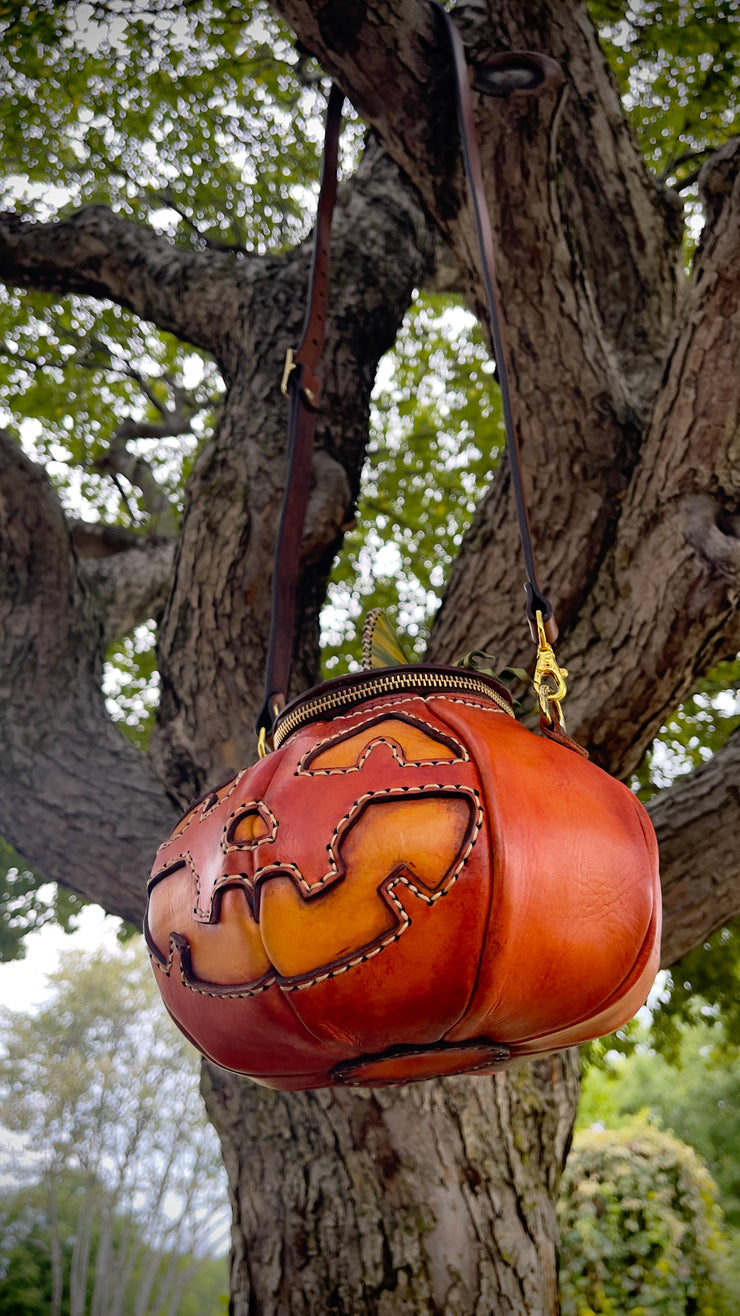Halloween pumpkin crossbody bag