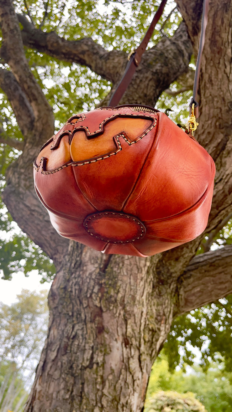 Halloween pumpkin crossbody bag