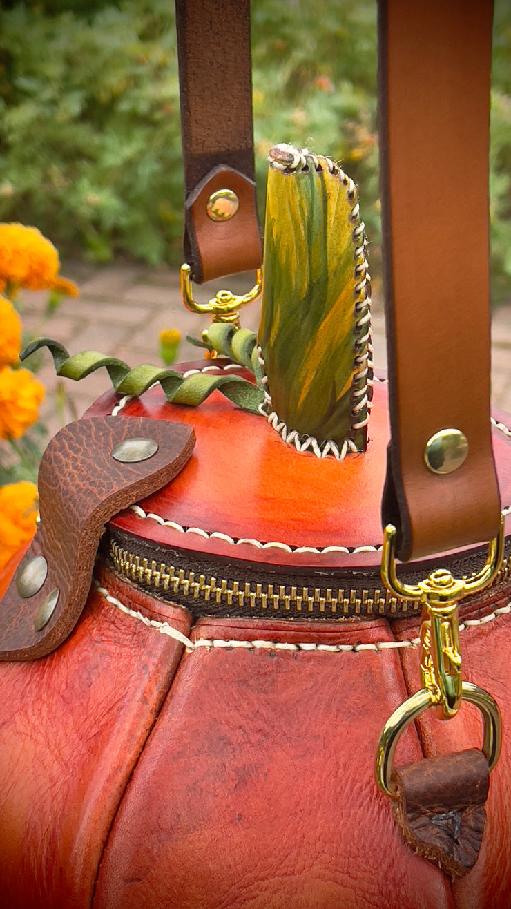 Halloween pumpkin crossbody bag