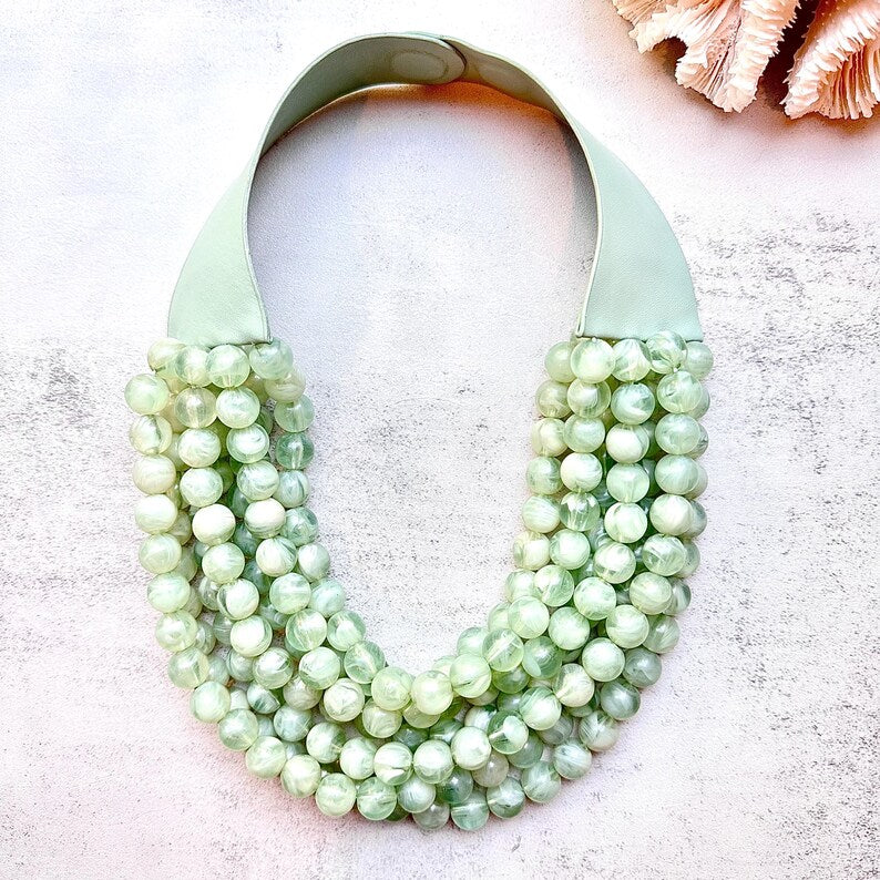 Smooth Beaded Necklace