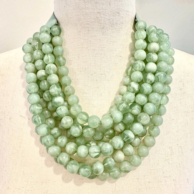 Smooth Beaded Necklace