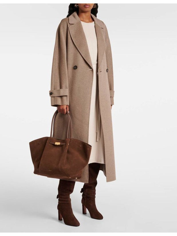 Women's cowhide tote bag shoulder handbag