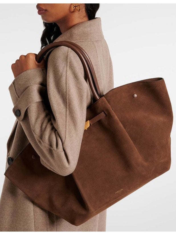 Women's cowhide tote bag shoulder handbag