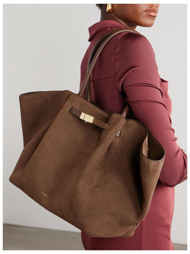 Women's cowhide tote bag shoulder handbag