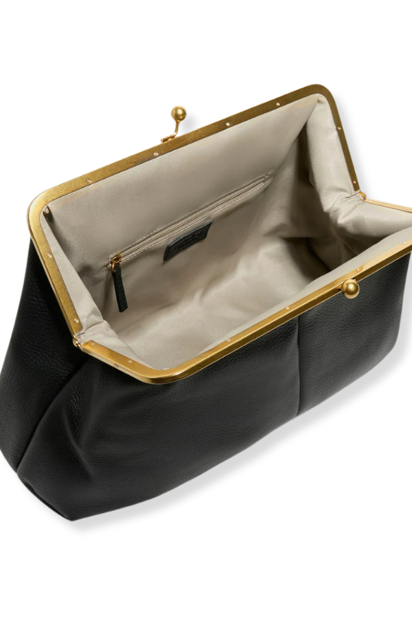 Black Oversized Clutch