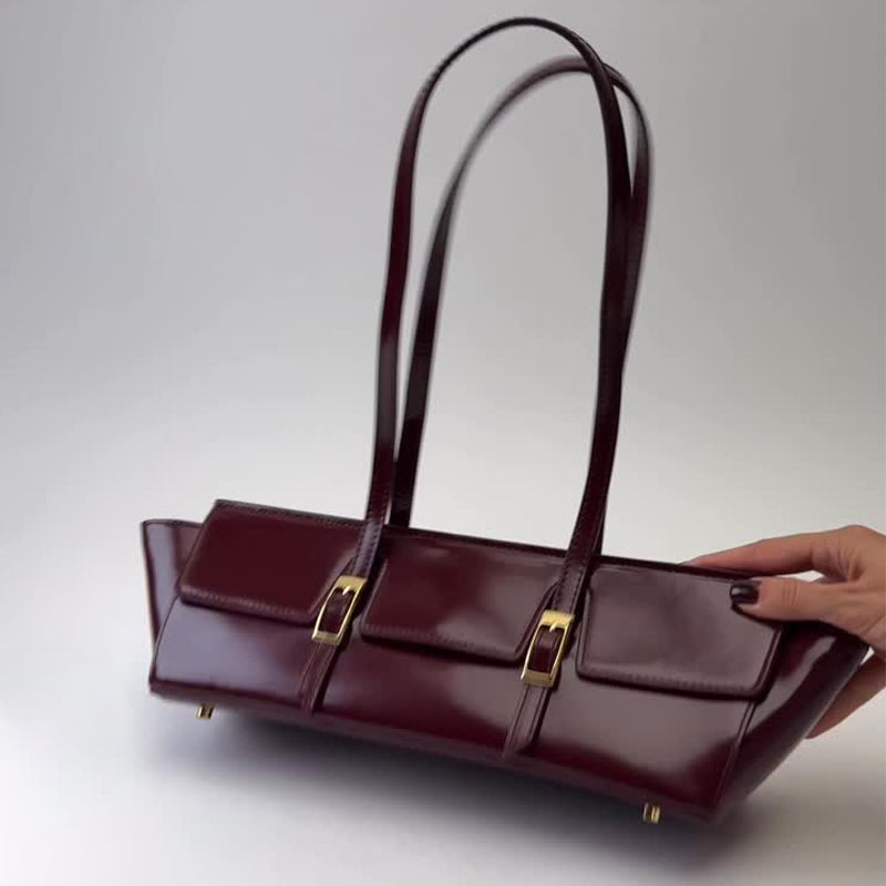 Suede & Leather Large Capacity Handbag Shoulder Bag