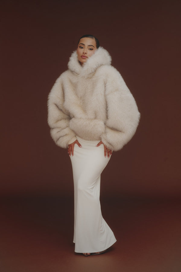 Premium ultra soft faux fur jacket