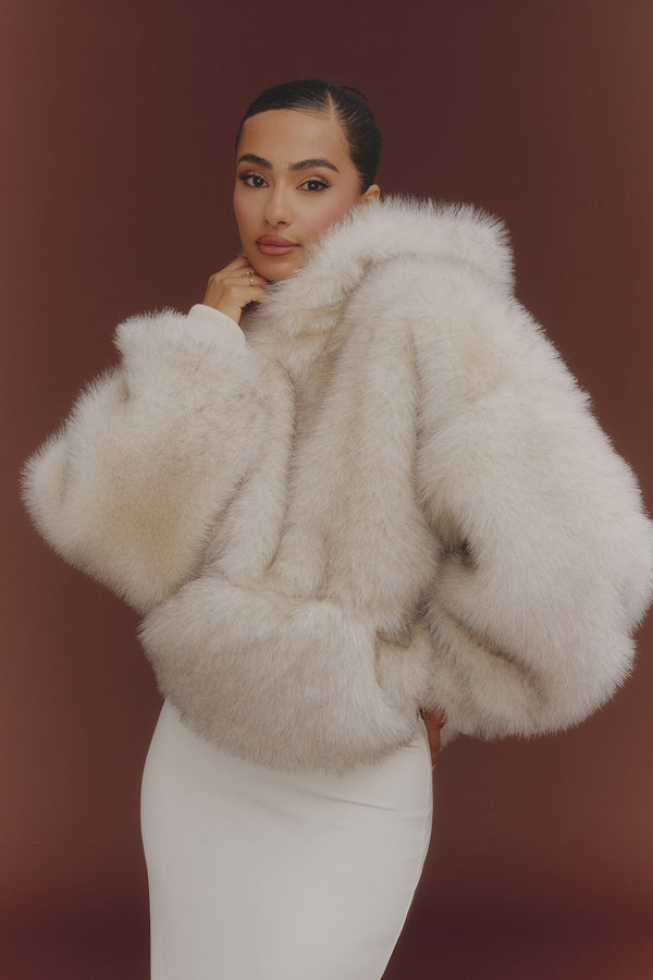Premium ultra soft faux fur jacket